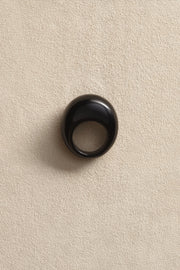 Medium Onyx Donut Ring - Sophie Buhai