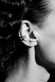 Double Bagel Ear Cuff - Sophie Buhai