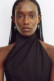 Dripping Stone Earrings in Jade - Sophie Buhai