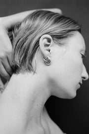18k Gold Bagel Hoops - Sophie Buhai