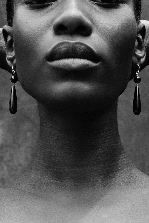Isadore Onyx Earrings