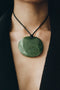 Sophie Buhai - Large Full Moon Pendant in Jade
