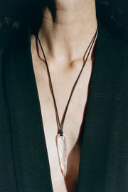 Large Spear Pendant in Quartz - Sophie Buhai