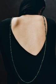 Constellation Necklace in Jade, 47in - Sophie Buhai