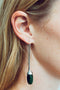 Sophie Buhai - Long Dripping Stone Earrings in Jade