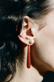 Medium Angelyne Earrings in Carnelian - Sophie Buhai