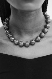 MEDIUM BOULE COLLAR IN JADE - Sophie Buhai