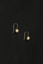 18k Gold Petite Egg Drop Earrings - Sophie Buhai