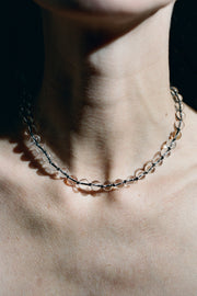 Petite Boule Collar in Quartz - Sophie Buhai