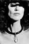 Sophie Buhai - Quartz Amulet Collar with Onyx