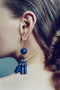 Sophie Buhai - Flamenco Earrings, Lapis