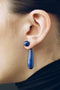 Sophie Buhai - Small Angelika Earrings in Lapis