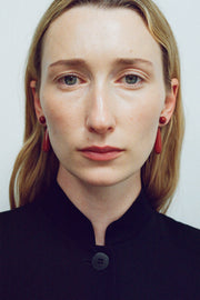 Small Angelika Earrings in Jasper - Sophie Buhai