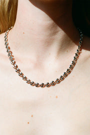 SMALL CIRCLE LINK NECKLACE - Sophie Buhai
