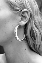 Large Moon Hoops - Sophie Buhai