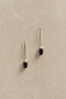 Sophie Buhai - Long Dripping Stone Earrings in Onyx