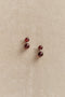 Sophie Buhai - Petite Boule Earrings in Carnelian