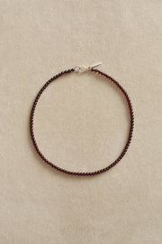 Petite Boule Collar in Garnet - Sophie Buhai