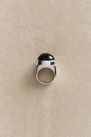 Small Awakening Ring in Onyx Size 8 - Sophie Buhai