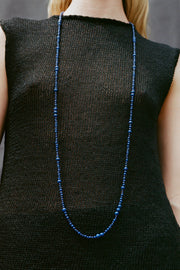 Constellation Necklace in Lapis, 47in - Sophie Buhai