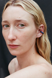 Lapis Bagel Ear Cuff - Sophie Buhai