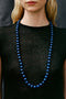 Sophie Buhai - Long Everyday Boule Necklace in Lapis