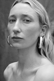 Large Moon Hoops - Sophie Buhai