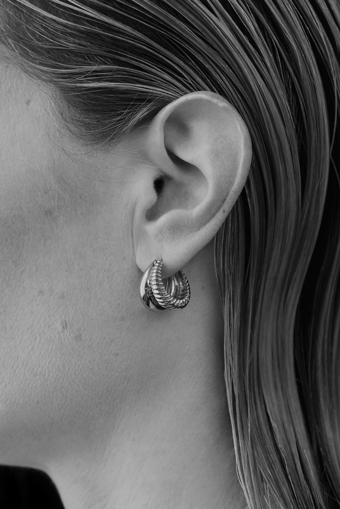 Small Double Rope Hoops | Sophie Buhai