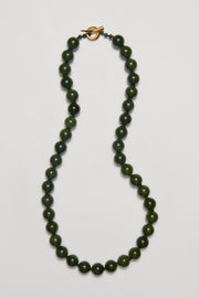 LONG JADE BOULE NECKLACE - Sophie Buhai