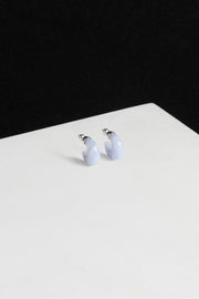 Chalcedony Donut Hoops - Sophie Buhai