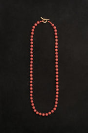 LONG EVERYDAY BOULE NECKLACE IN JASPER - Sophie Buhai