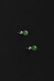 JADE BOULE STUDS - Sophie Buhai