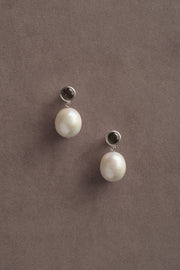 NEUE PEARL EARRINGS IN SMOKEY QUARTZ - Sophie Buhai