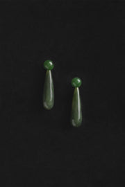 SMALL ANGELIKA EARRINGS IN JADE - Sophie Buhai