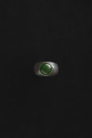 SMALL JADE DEREN RING - Sophie Buhai