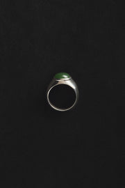 SMALL JADE DEREN RING - Sophie Buhai