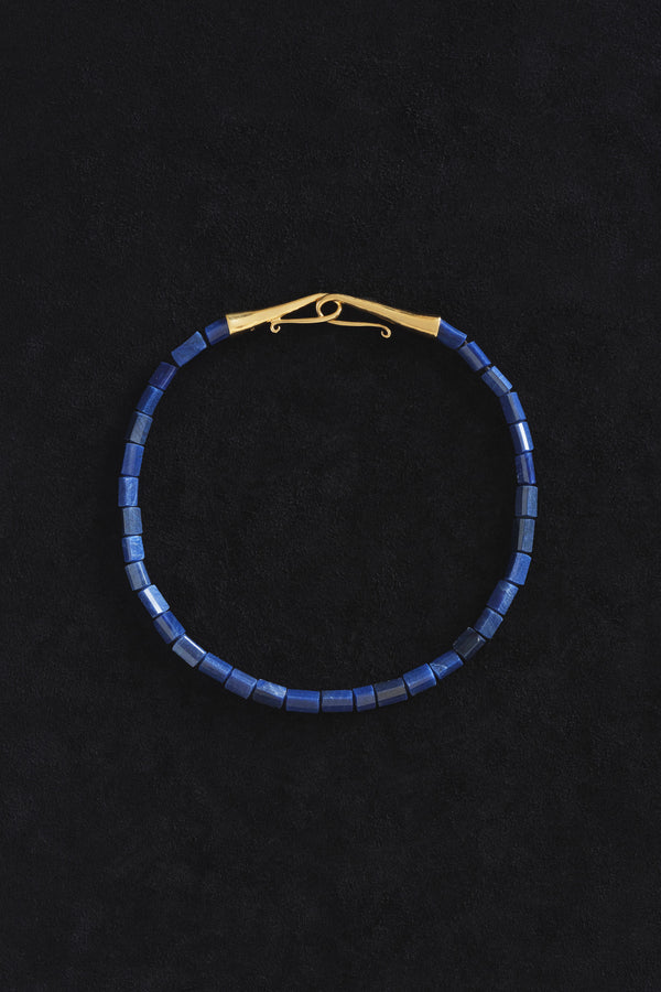 Sophie Buhai - Small Mosaic Collar in Dumortierite