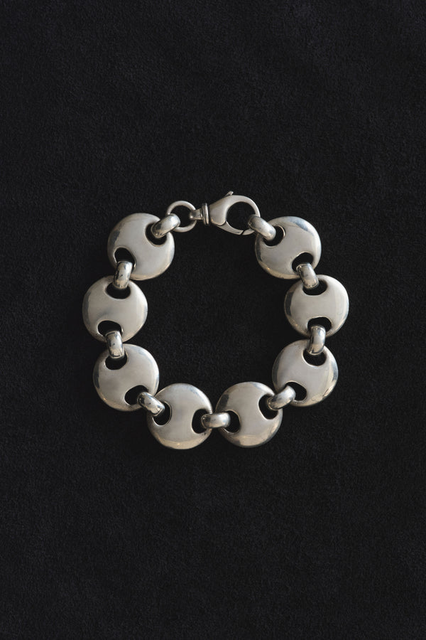LARGE CIRCLE LINK BRACELET - Sophie Buhai