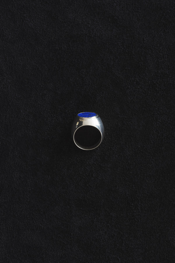 Large Crete Signet in Lapis - Sophie Buhai