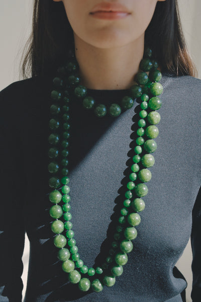 Long Everyday Jade Necklace | Sophie Buhai