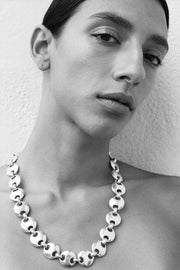 LARGE CIRCLE LINK NECKLACE - Sophie Buhai