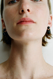 EVERYDAY BOULE EARRINGS IN ONYX - Sophie Buhai