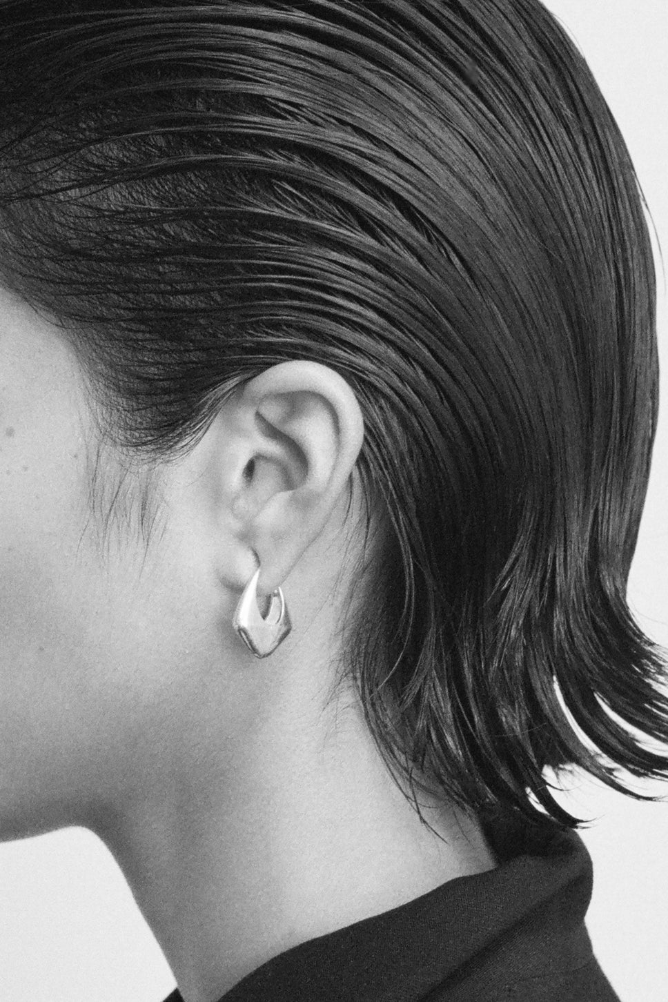 Subtle Hoops Pyramid Hoops | Sophie Buhai