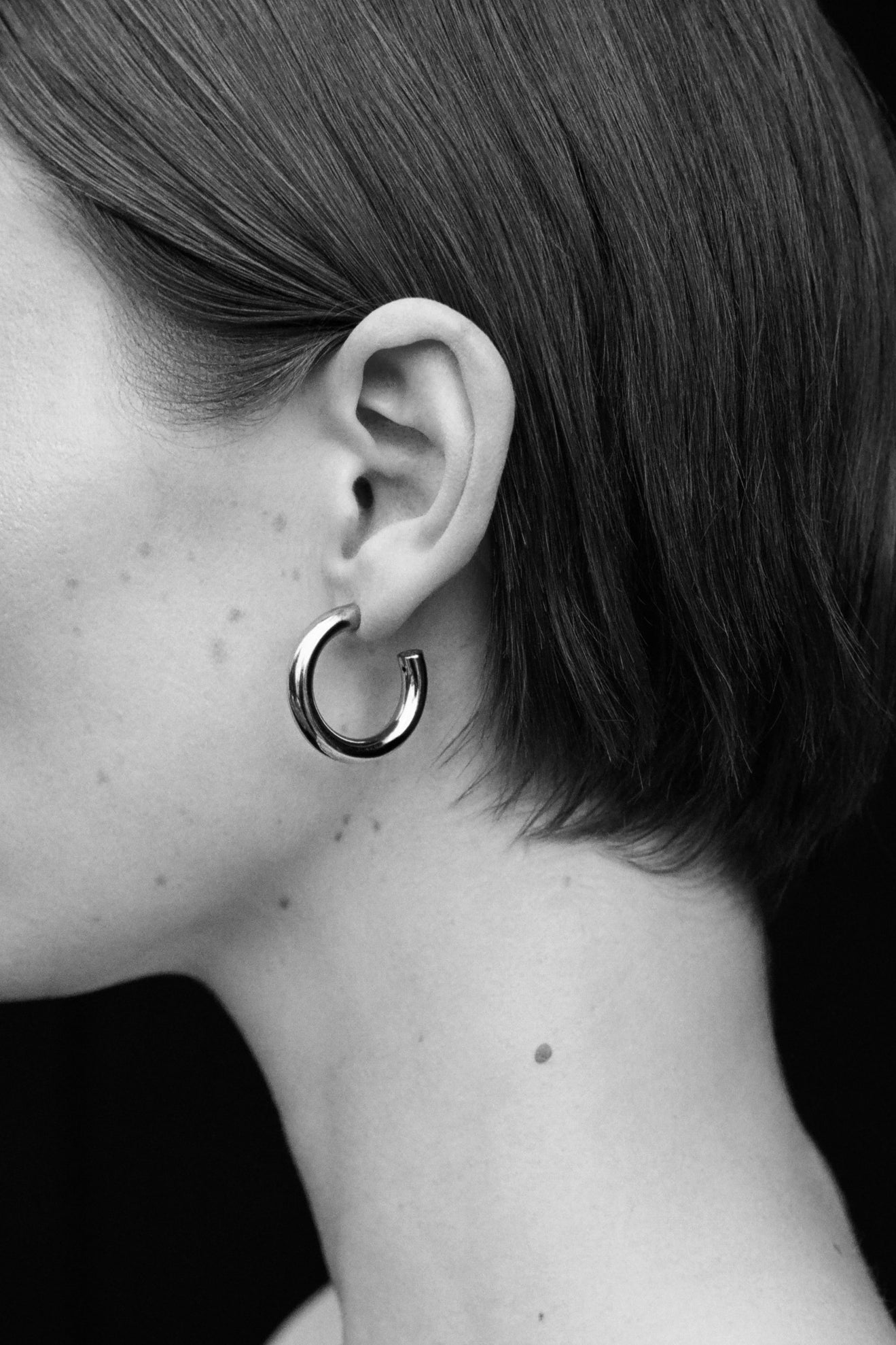 small hoop earring