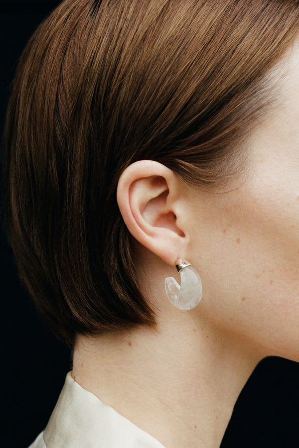 Sophie Buhai - QUARTZ DONUT HOOPS