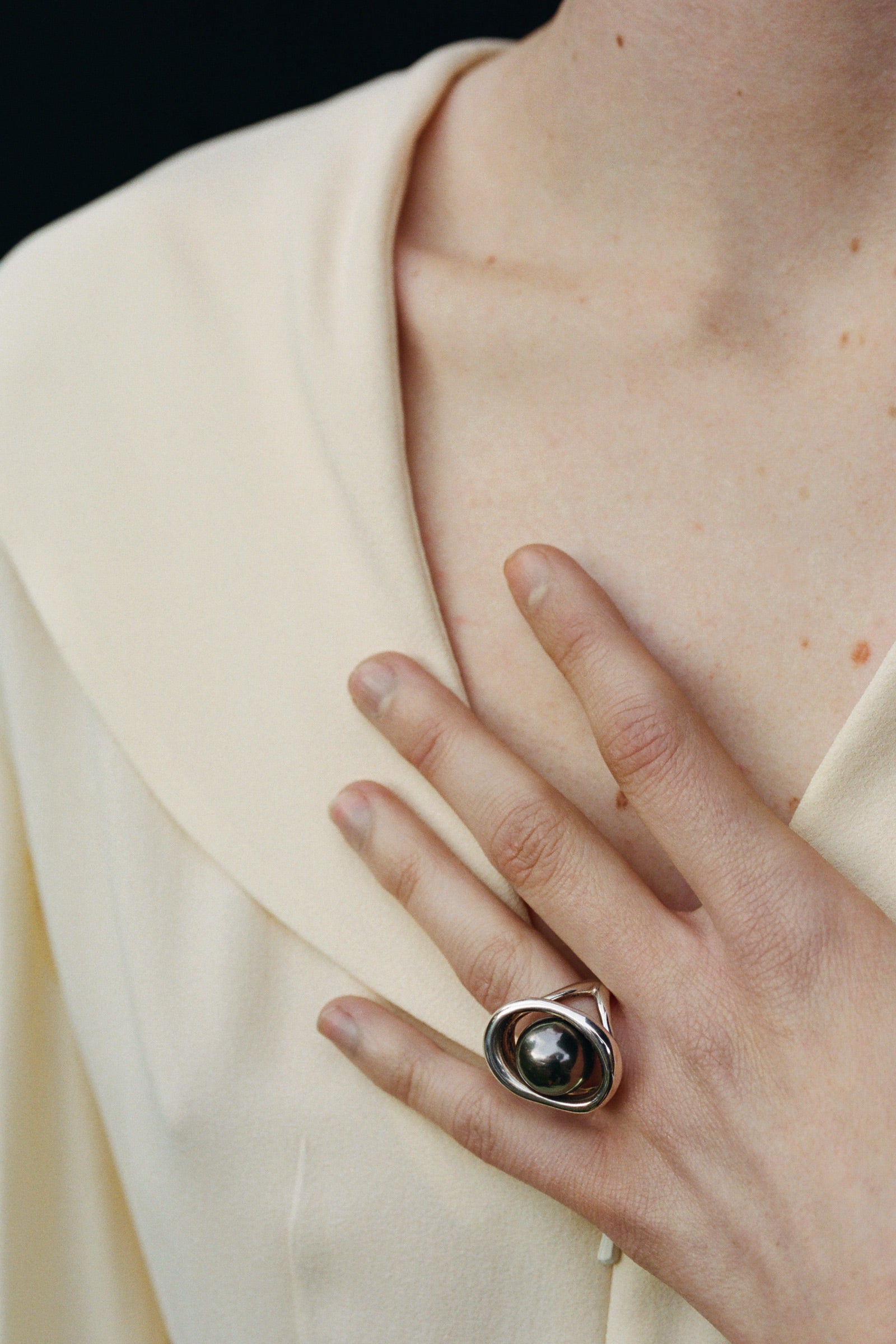 TAHITIAN PEARL ORB RING