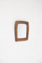 Sophie Buhai - SWISS, ANTHROPOSOPHIC CARVED WOOD MIRROR, C. 1930