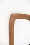 Sophie Buhai - SWISS, ANTHROPOSOPHIC CARVED WOOD MIRROR, C. 1930