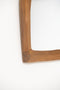 Sophie Buhai - SWISS, ANTHROPOSOPHIC CARVED WOOD MIRROR, C. 1930