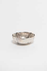 WILLIAM SPRATLING, HAMMERED STERLING SILVER POTPOURRI BOWL, C. 1940 - Sophie Buhai